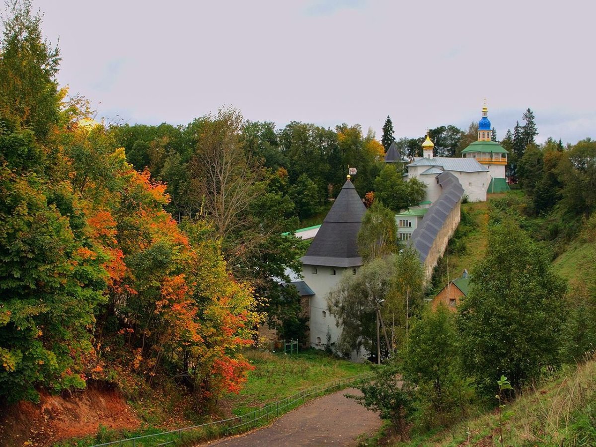 Псков Печоры Пушкинские горы