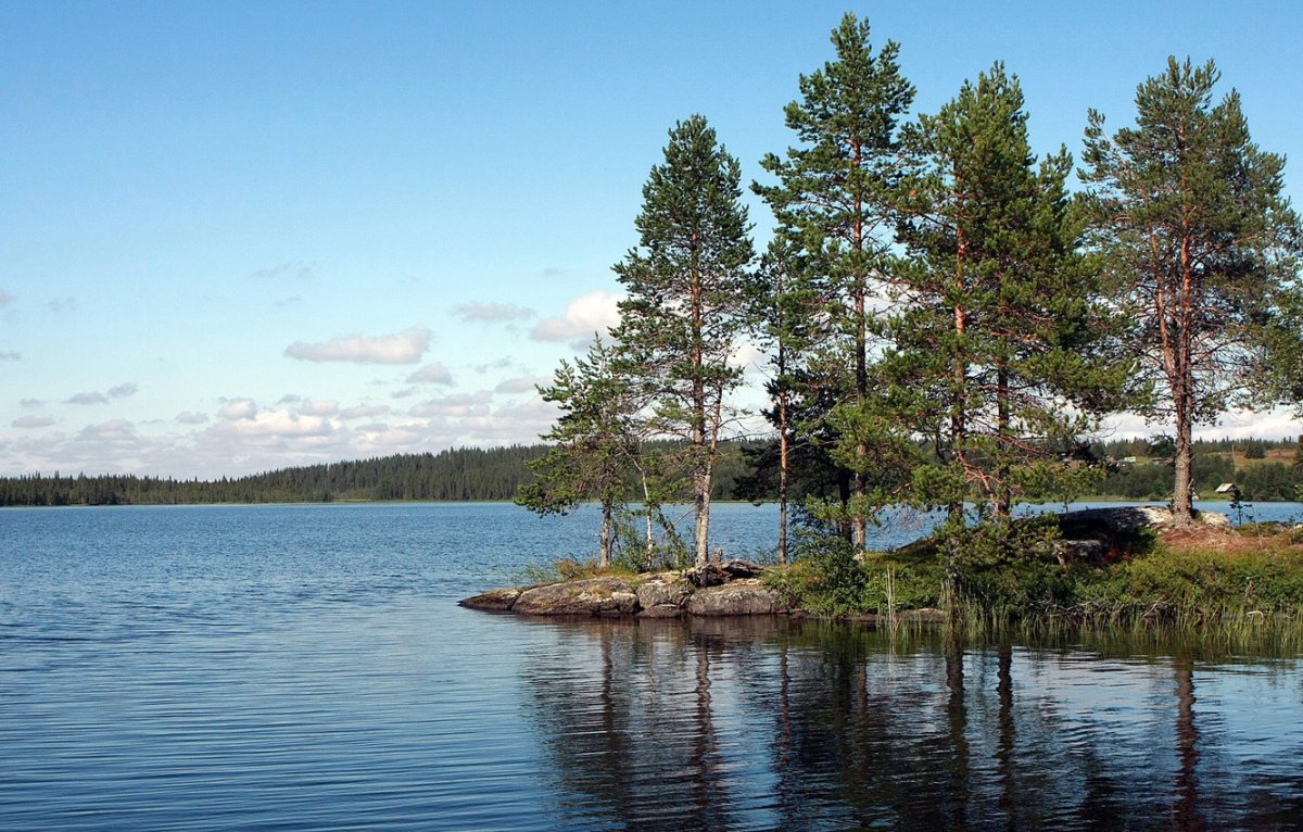 Озеро малая Ладога