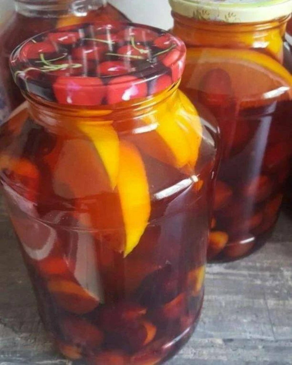 Апельсиновый компот