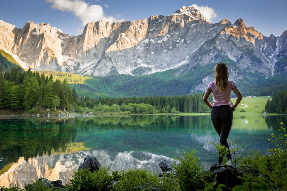 Фотосессия в горах летом
