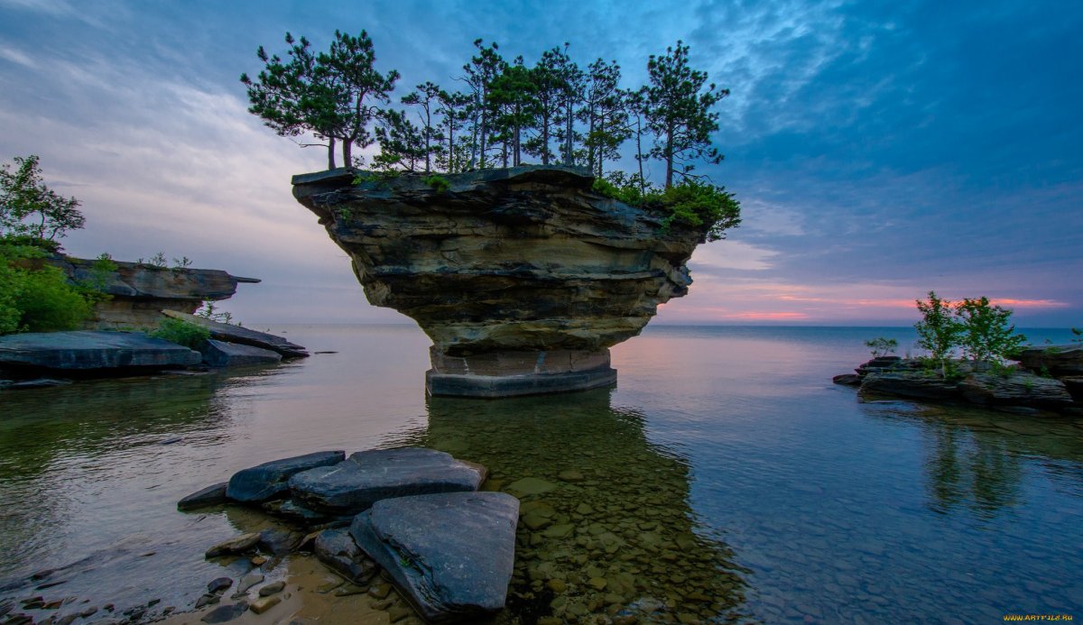 Озеро Гурон Северная Америка