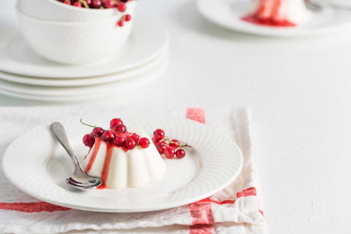 Итальянская panna Cotta