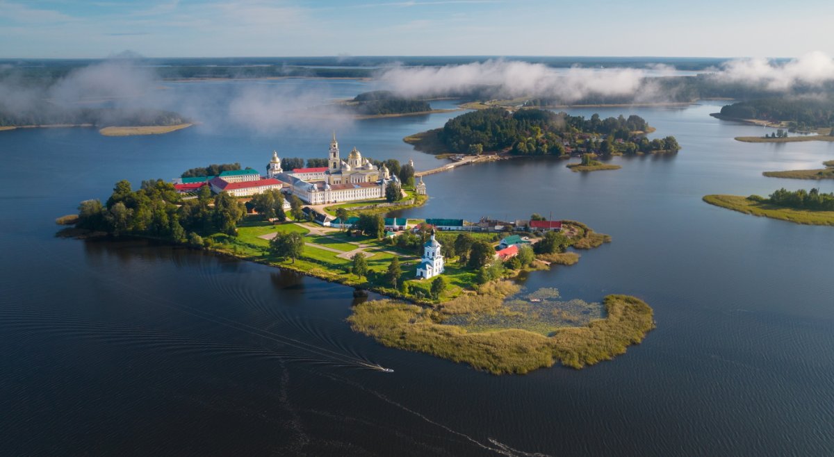 Нилова пустынь виноградник