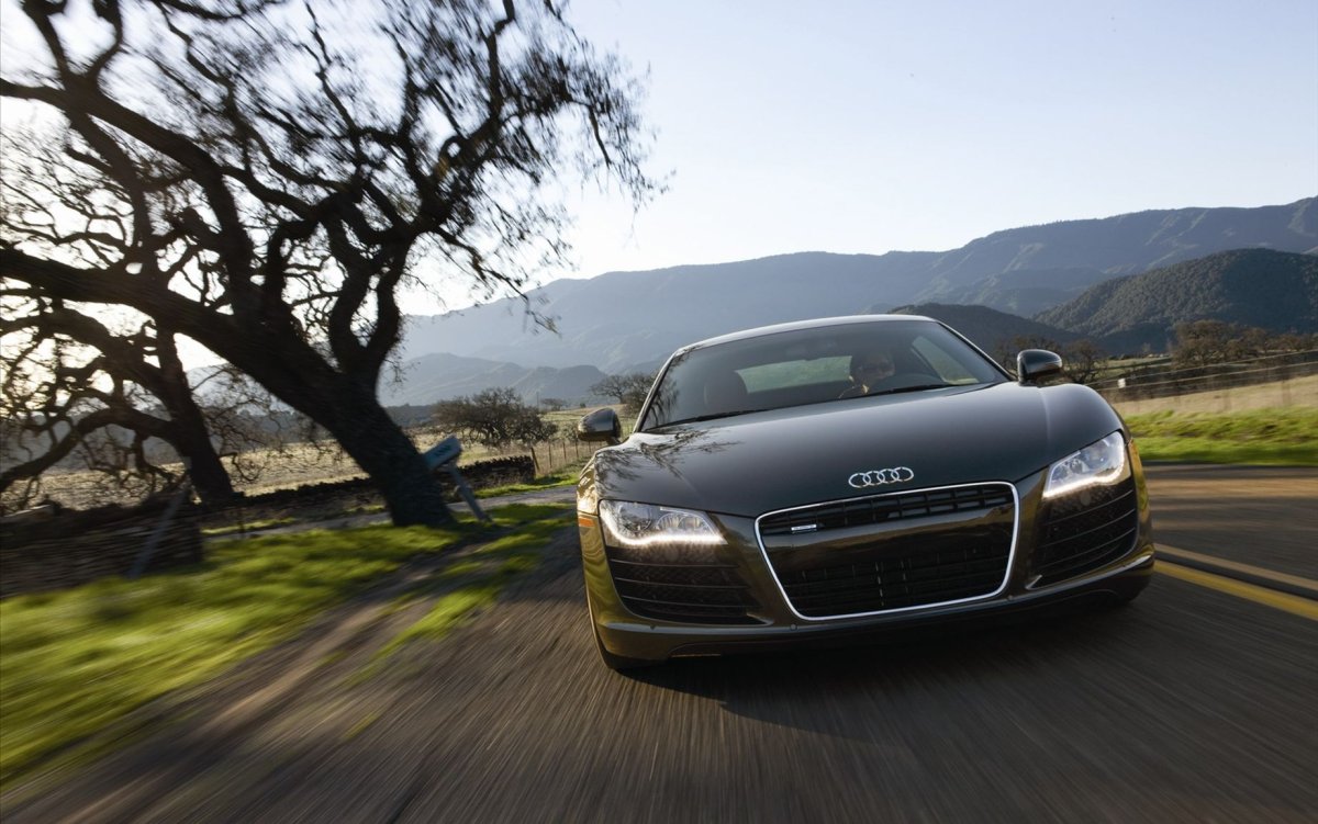 Audi r8 фон
