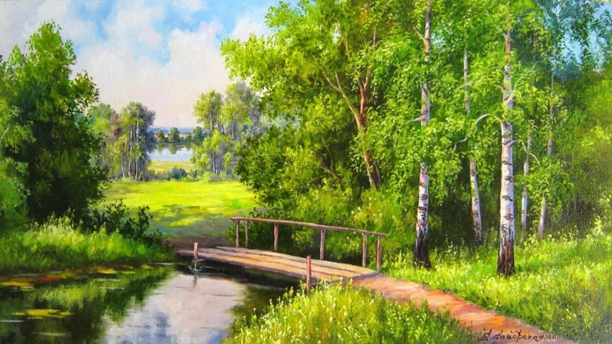 Елена Самарская Березовая роща