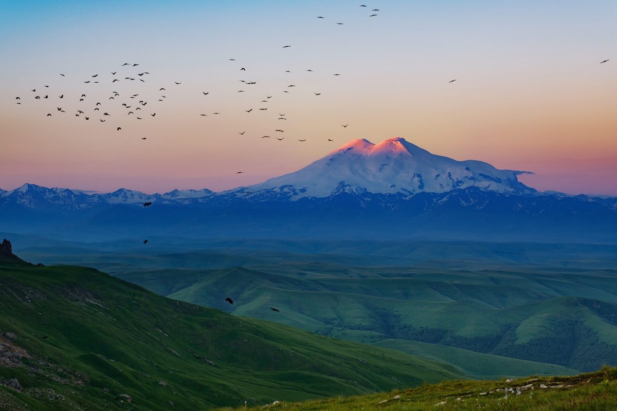 Гора Эльбрус Кабардино-Балкария