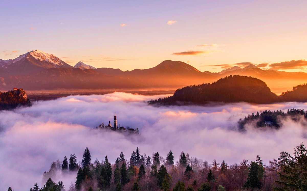 Пейзаж панорама