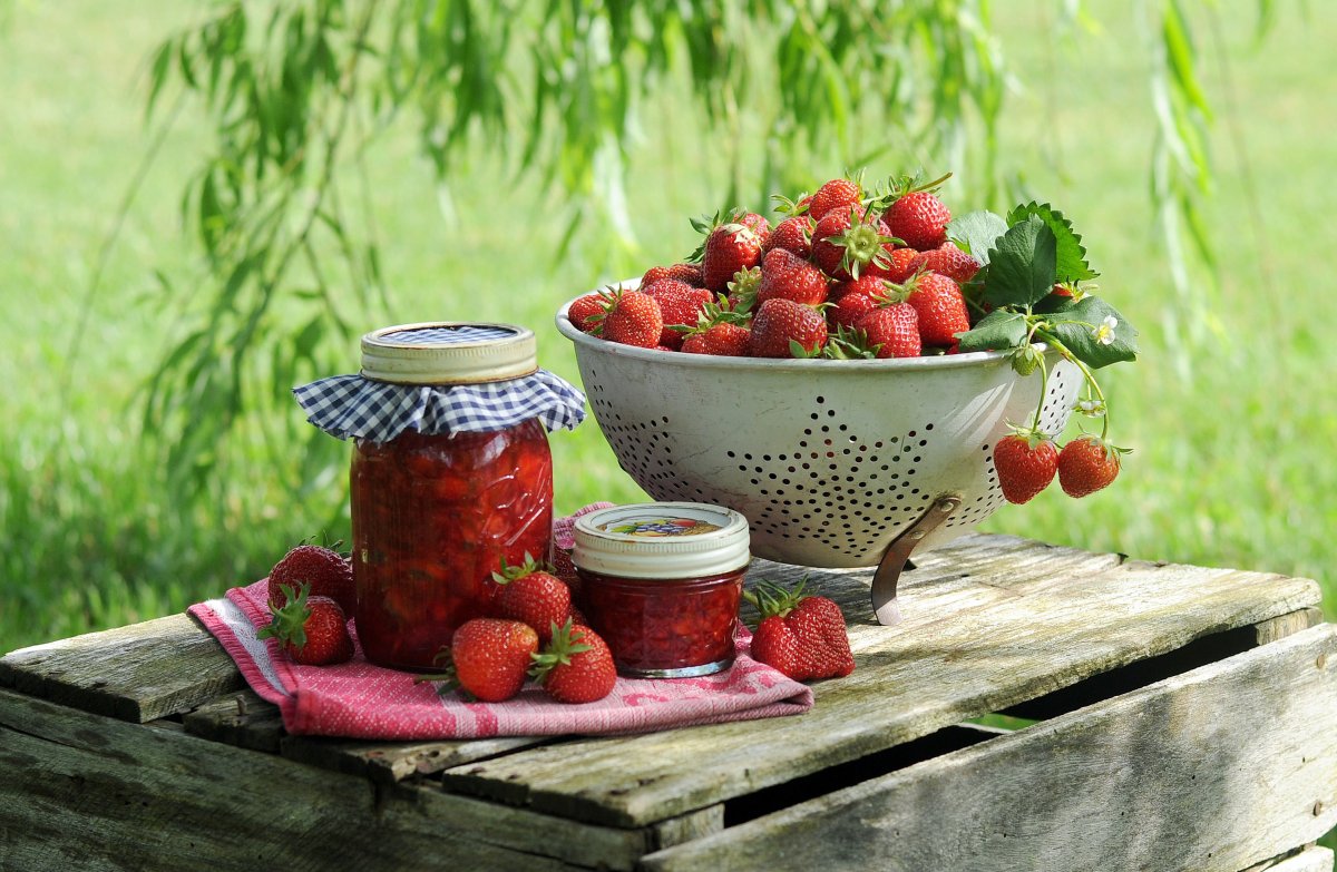 Варенье клубничное лето