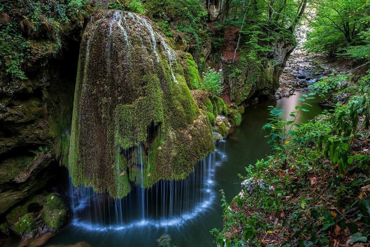 Каскадный водопад Бигар, Румыния