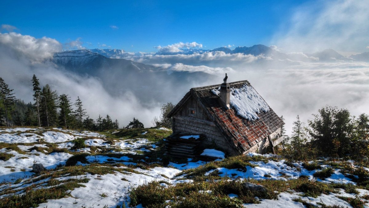 Алтай Хижина горный Алтай