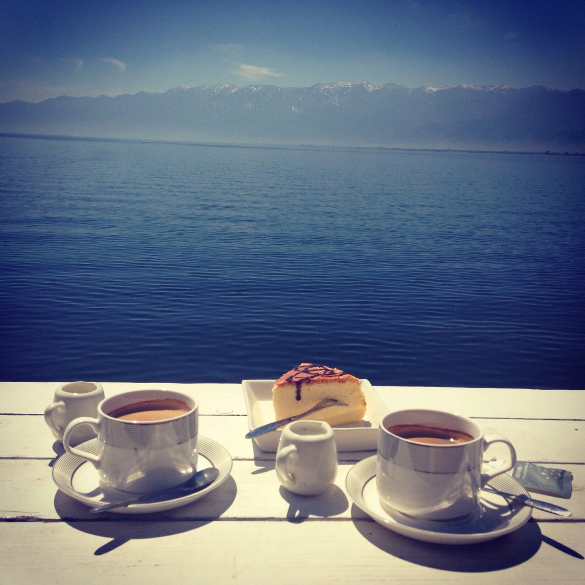 Кофе и море