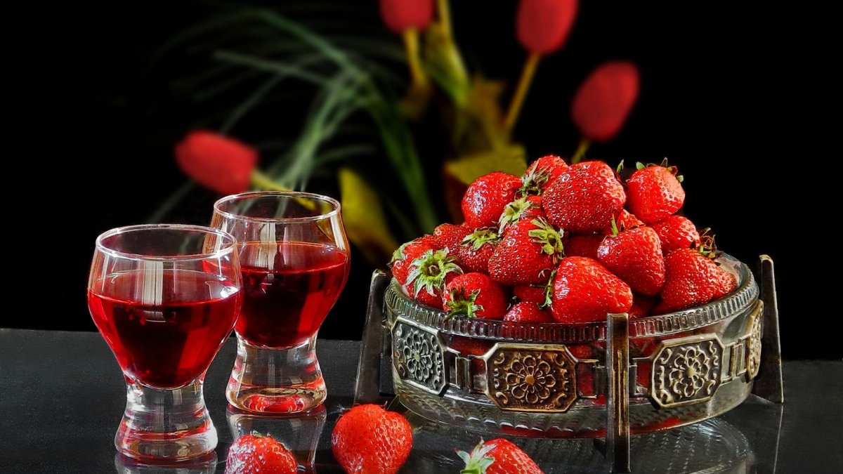 Клубничное вино