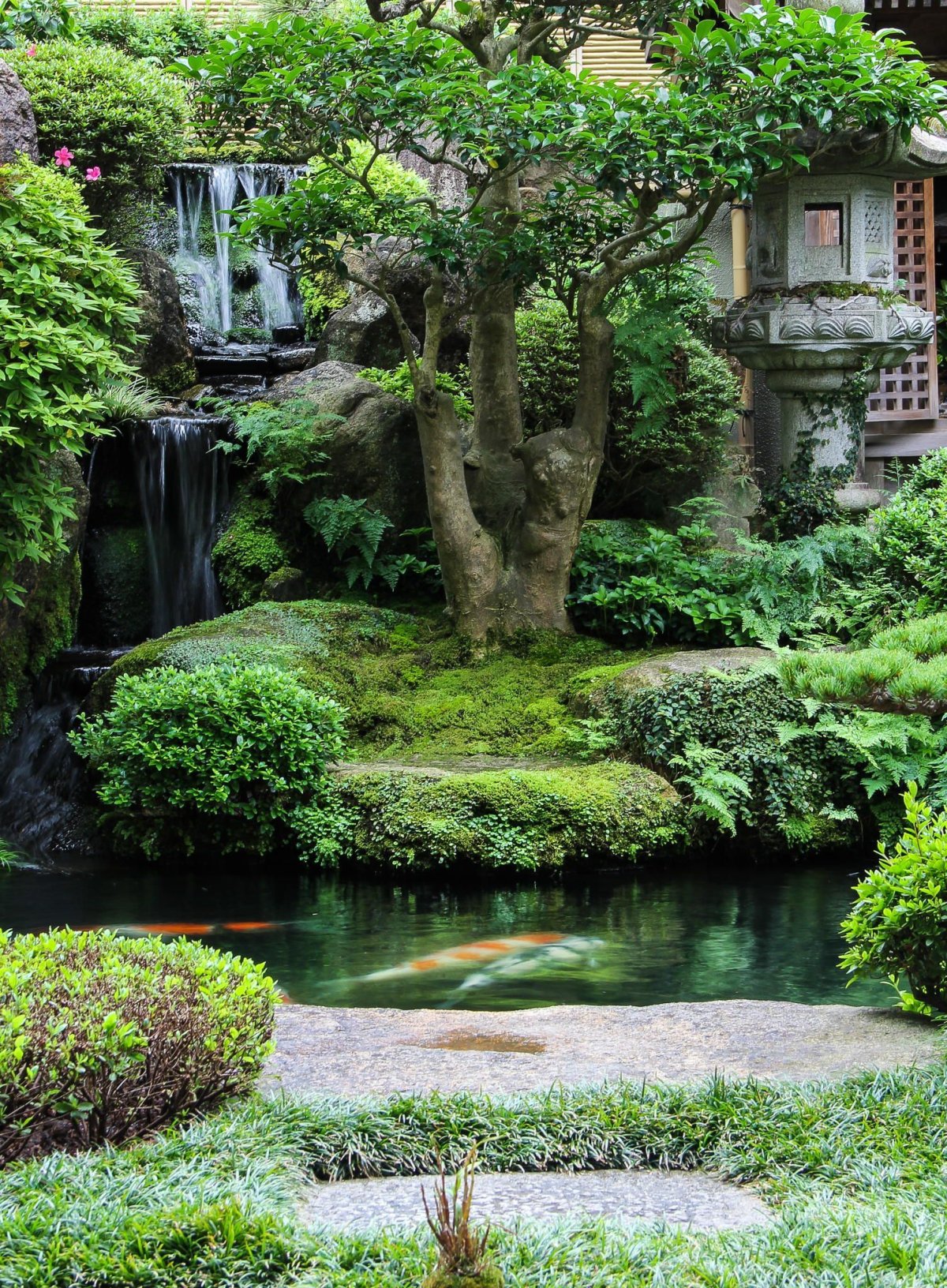 Japanese Water Garden Дербишир Англия