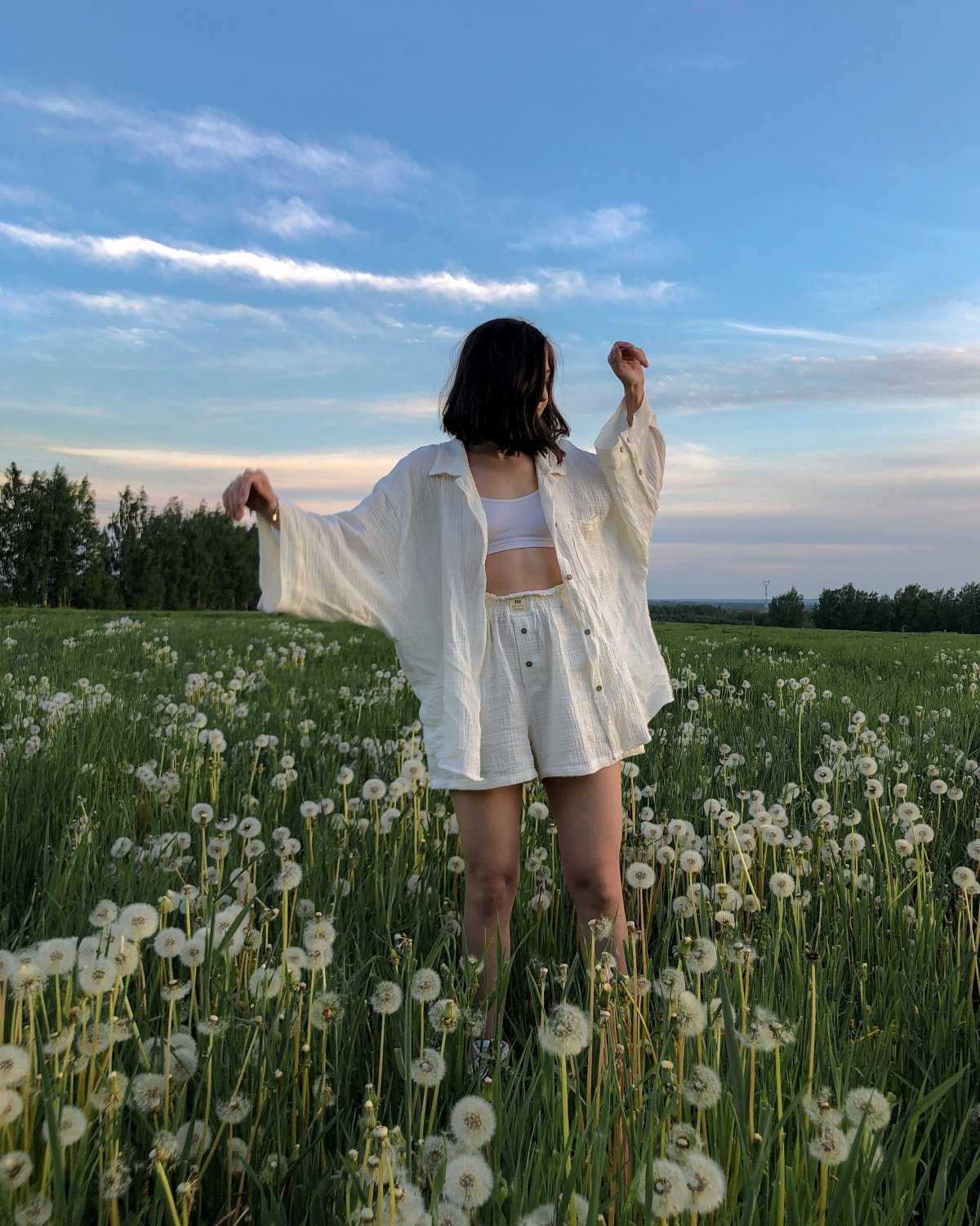 Фотосессия в поле