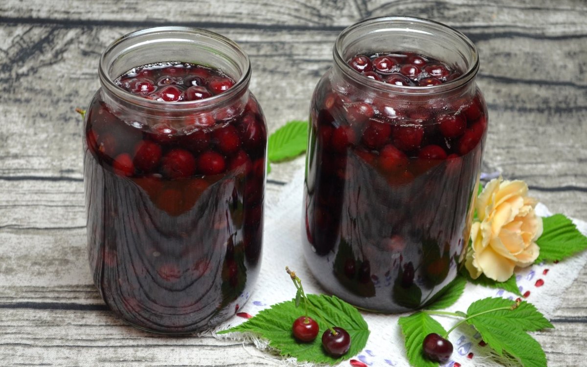 Компот из ежевики на зиму