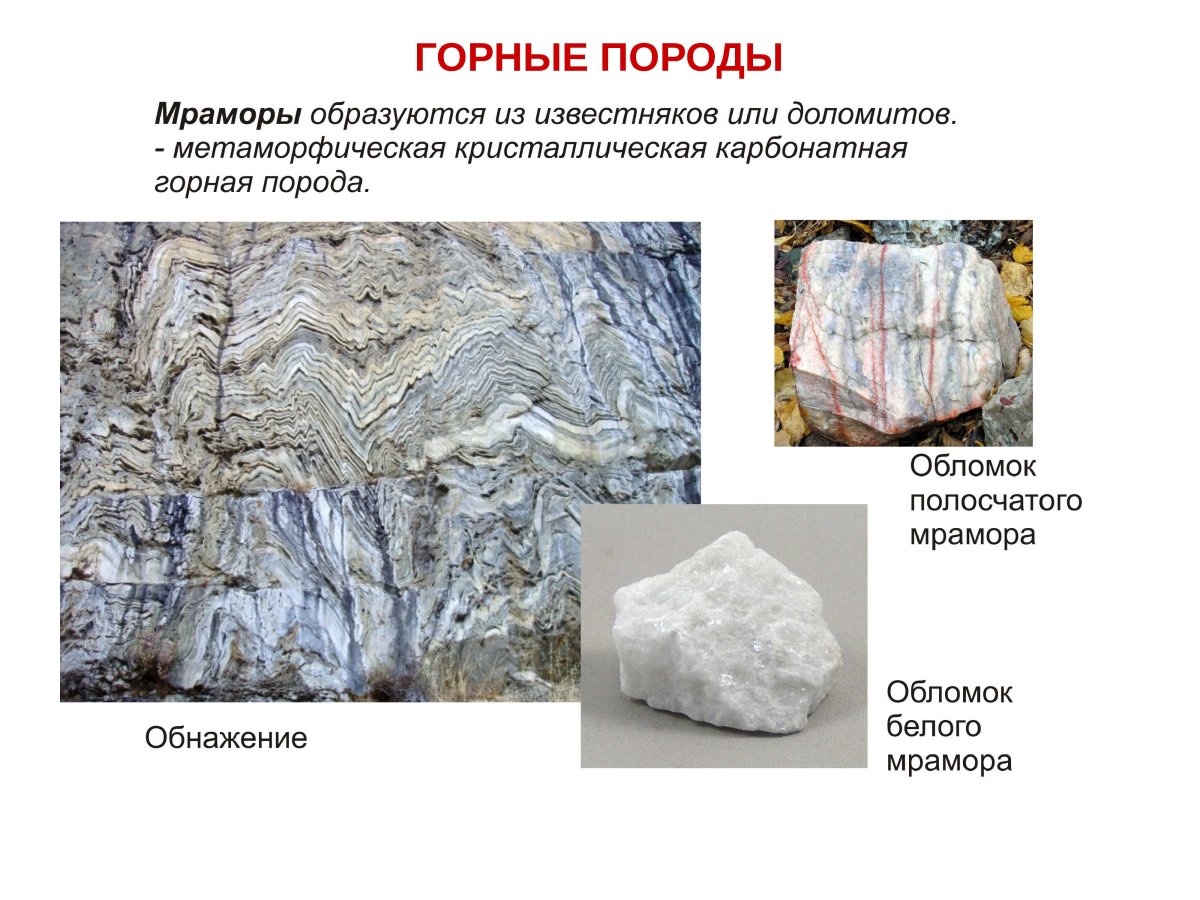 Горные породы