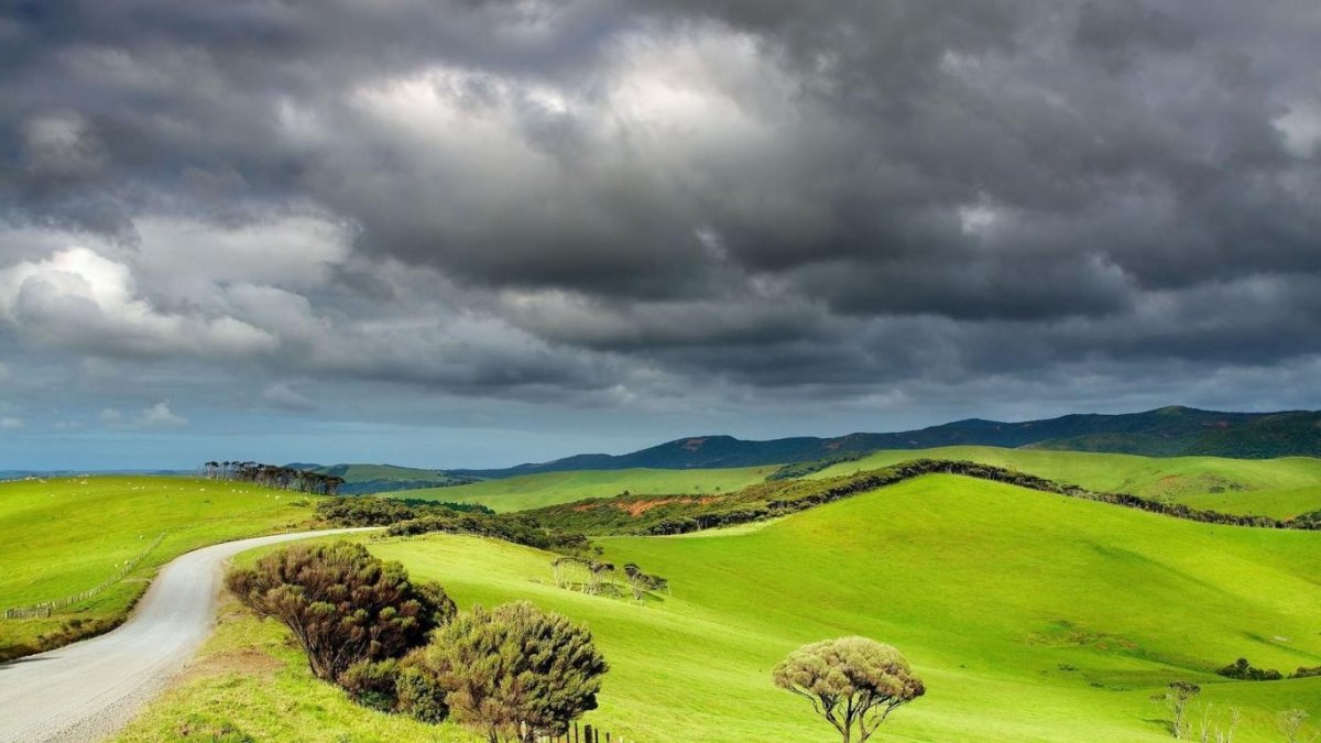 Green Hills зеленые холмы Ирландии