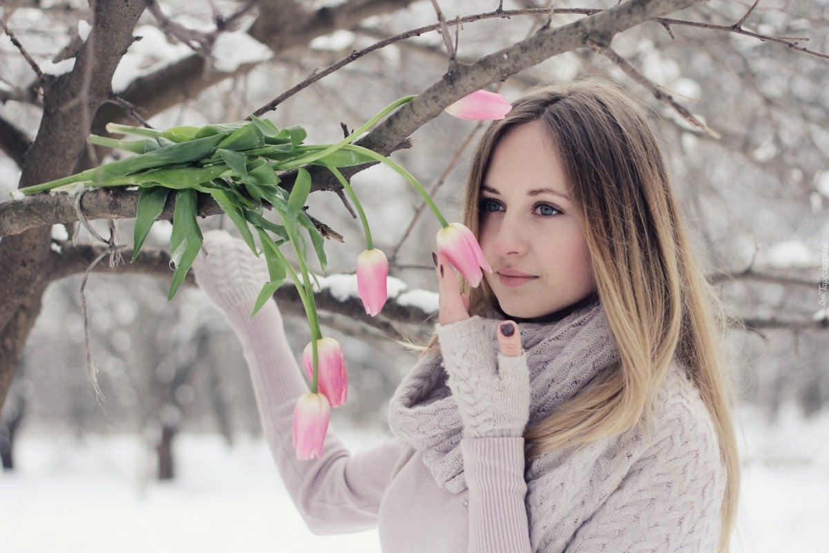 Ранняя Весна девушка