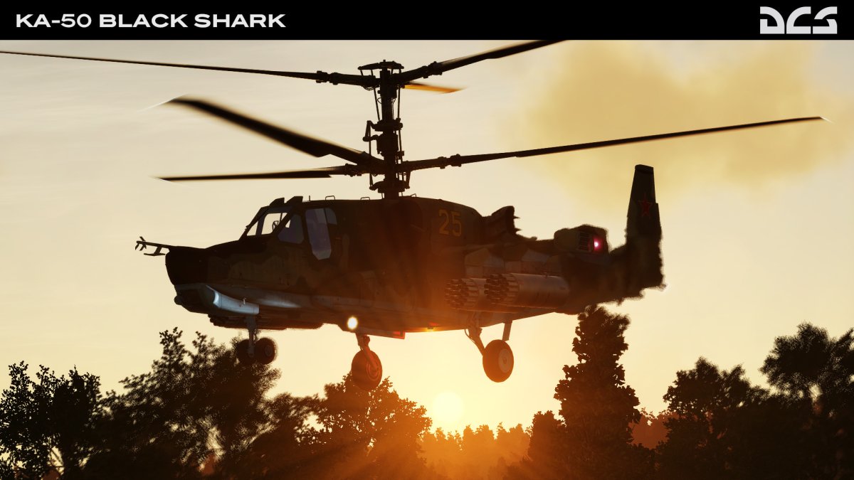 DCS ka-50 черная акула 2