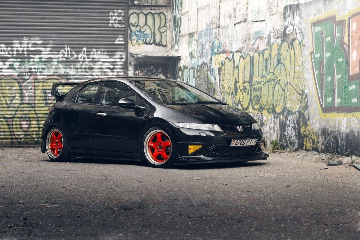 Honda Civic 5d stance