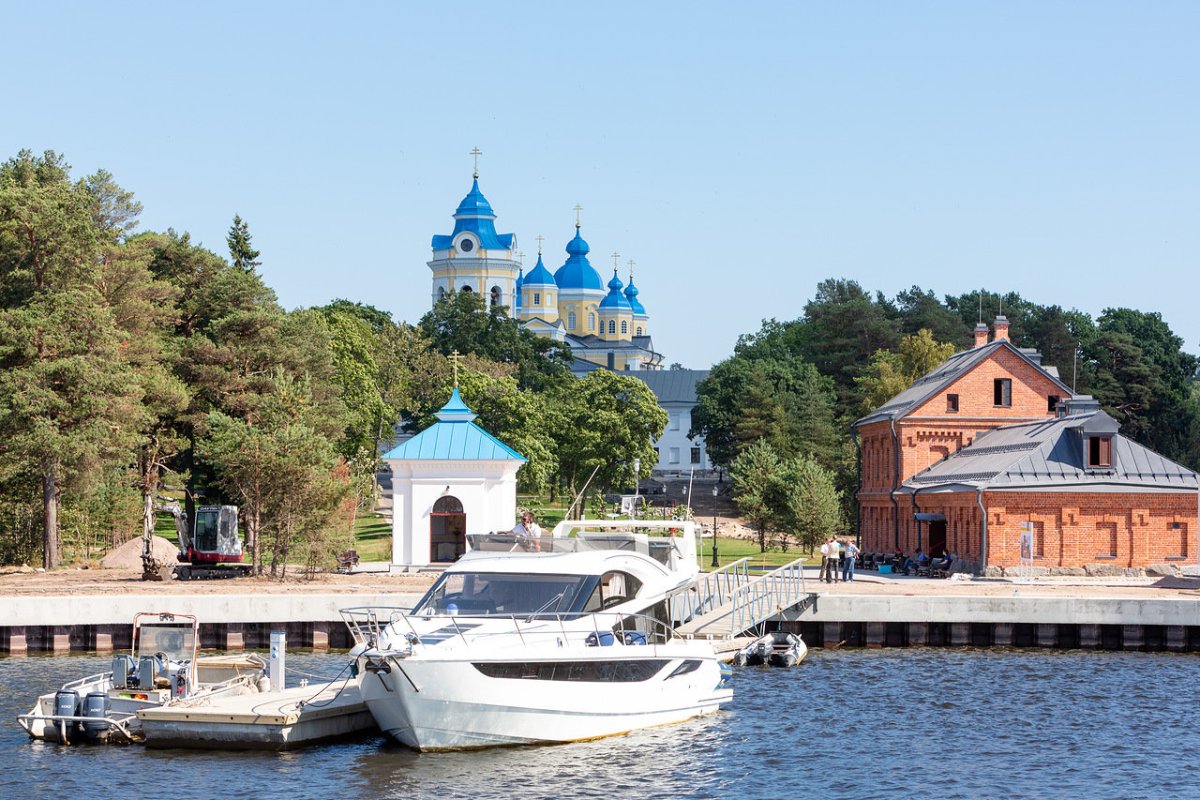Остров Коневец на Ладоге