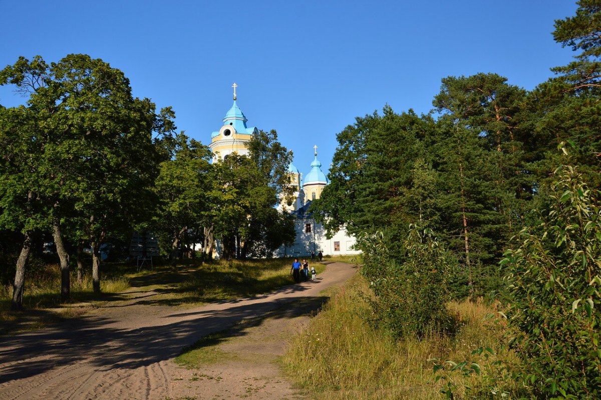Санкт-Петербург остров Коневец