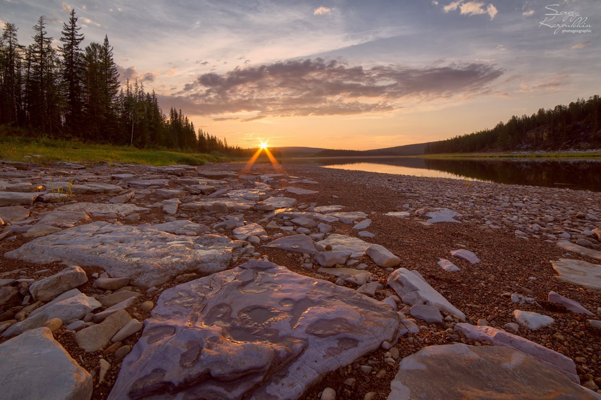 Природа Якутии Амга
