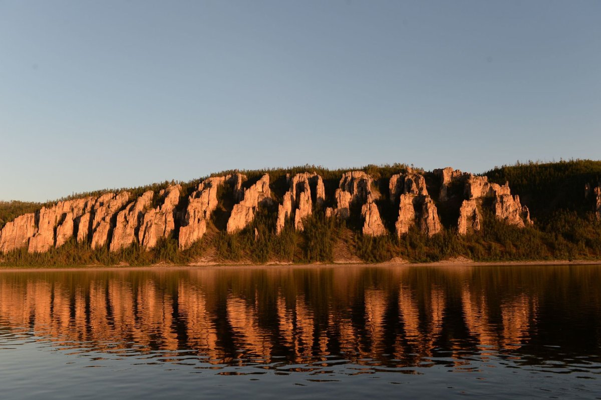 Река Амга Амгинский улус
