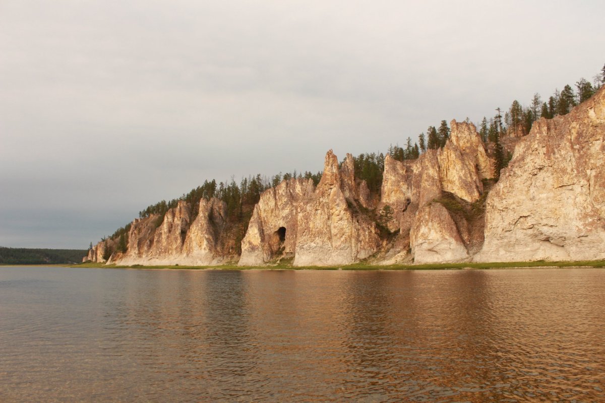 Река Амга Амгинский улус