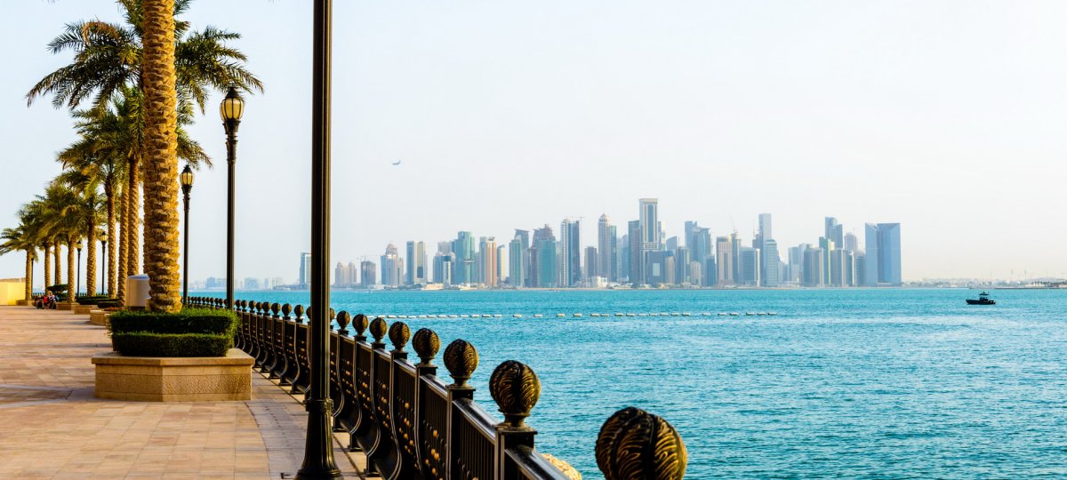Набережная Corniche Абу Даби