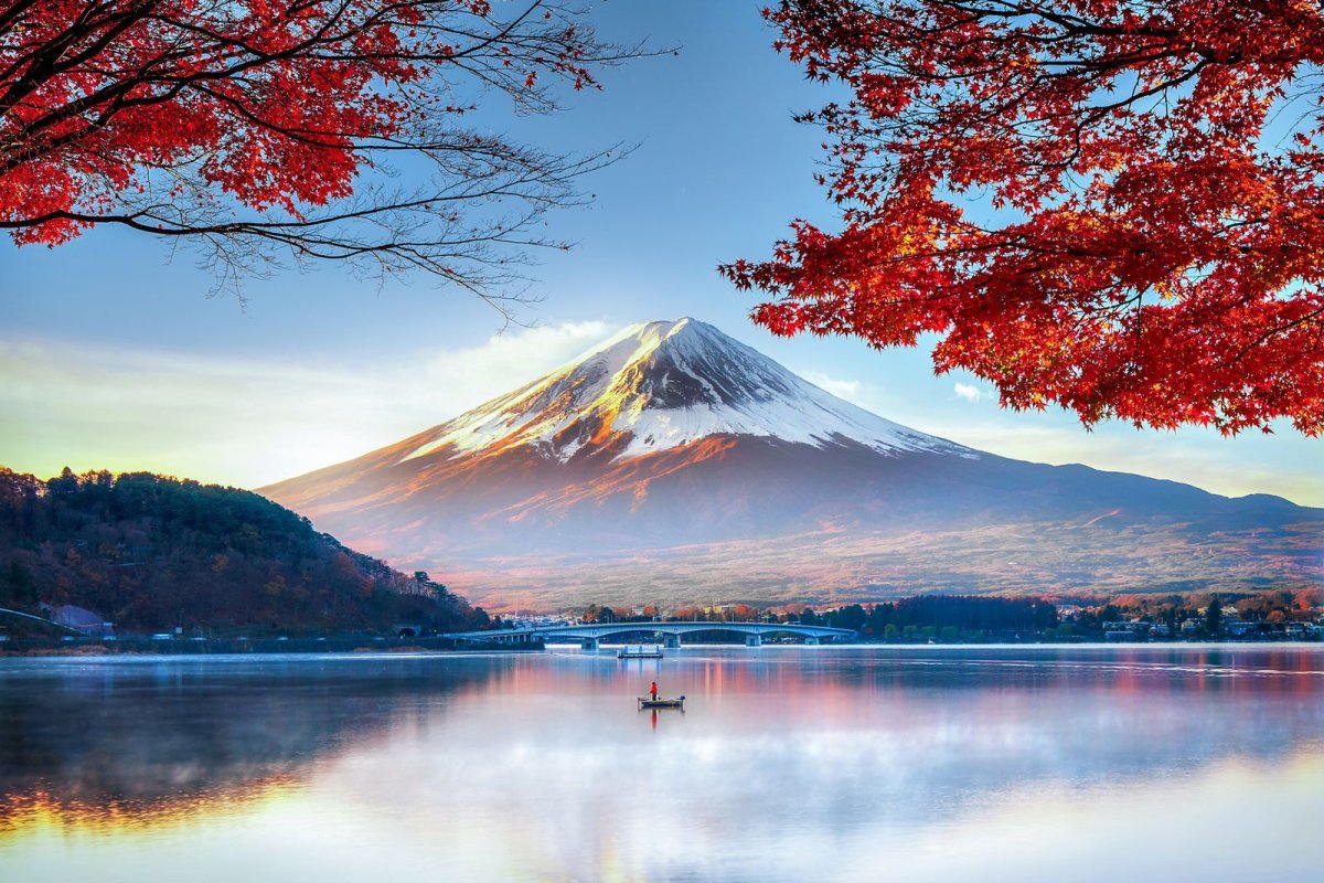 Гора Fuji Япония