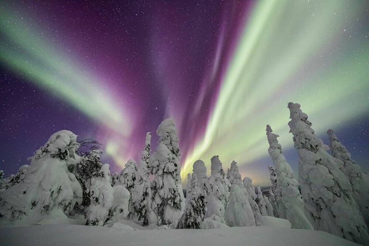 Северное сияние Оленегорск