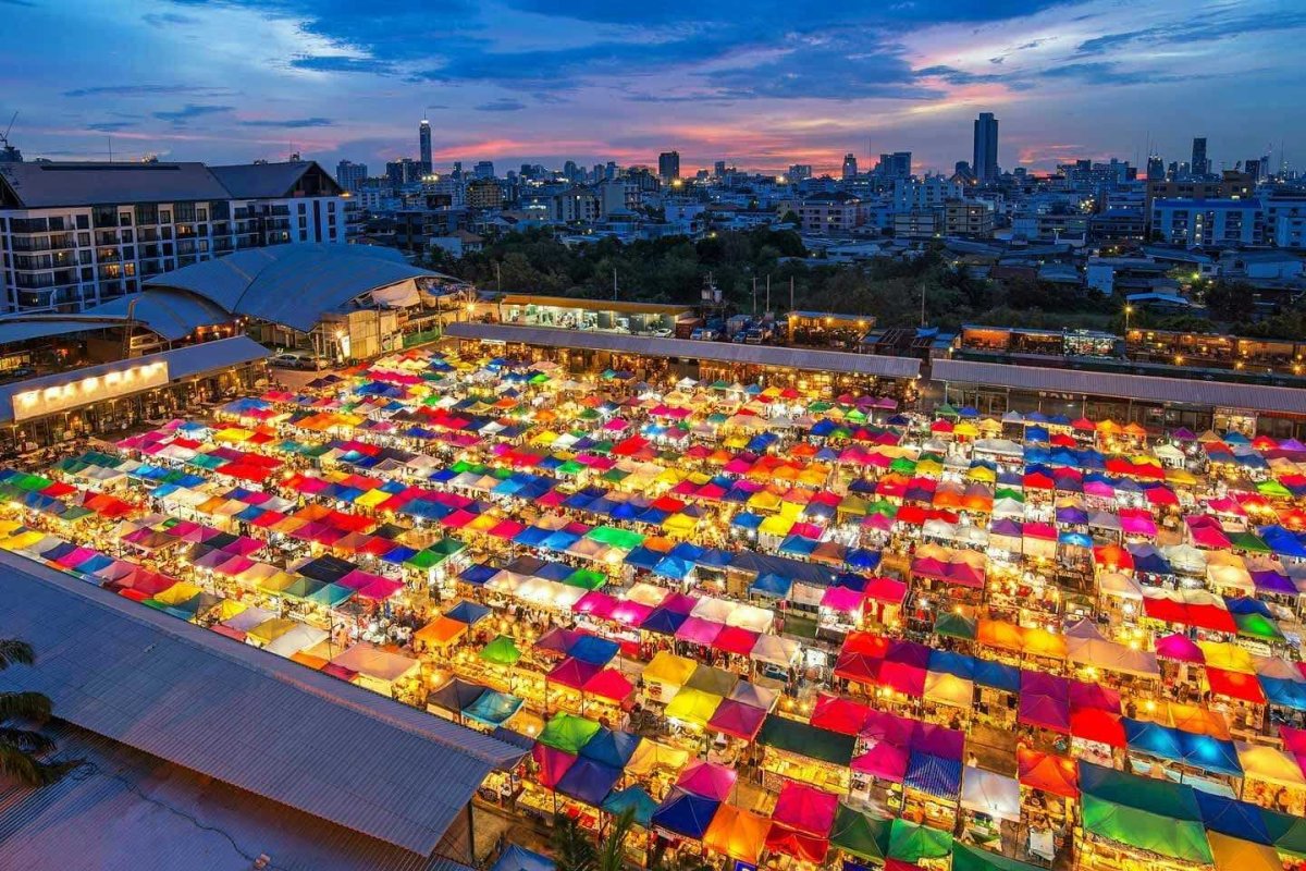 Бангкок рынок Chatuchak