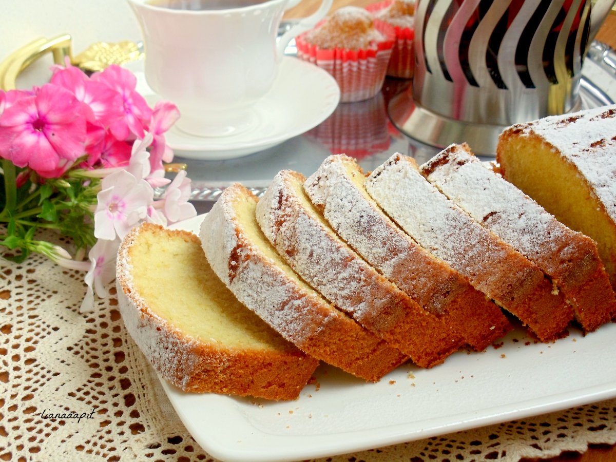 Лимонный кекс Рождественский