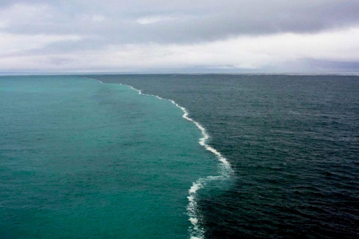 Скаген Дания два моря