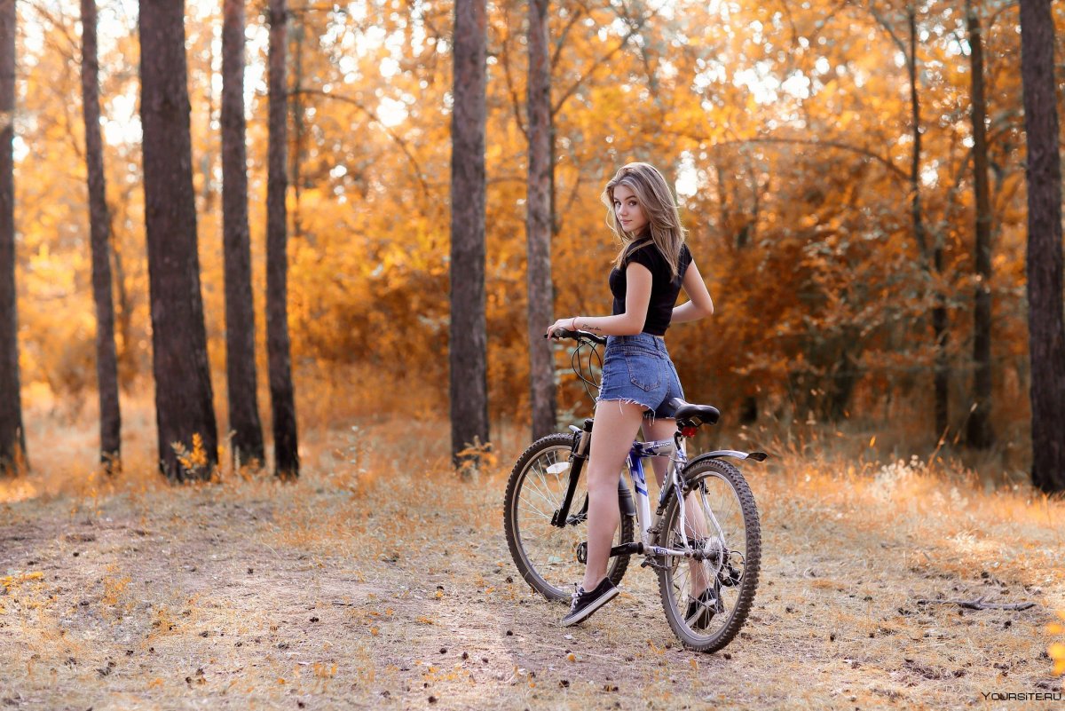 Фотосет с велосипедом