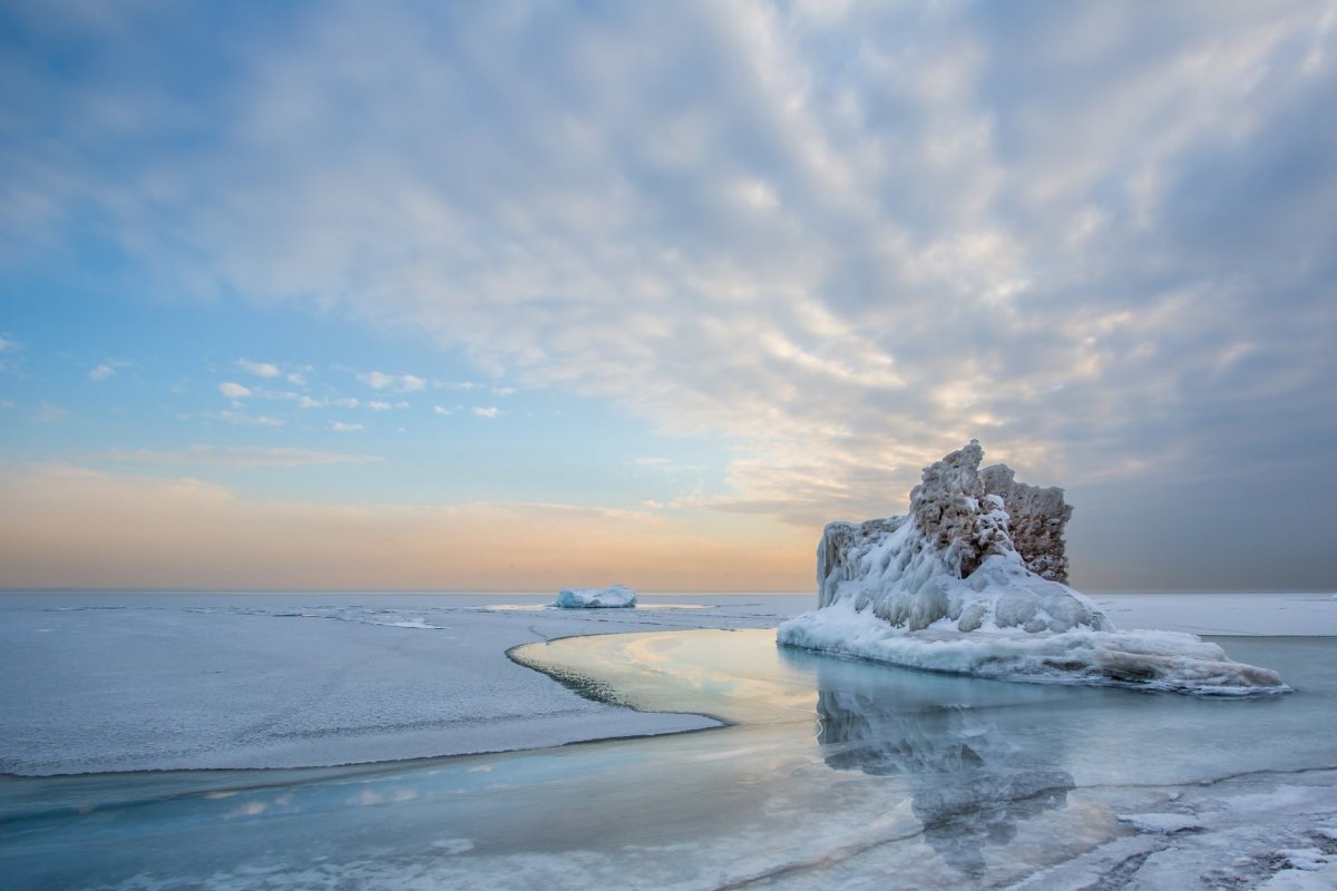 Зимнее море