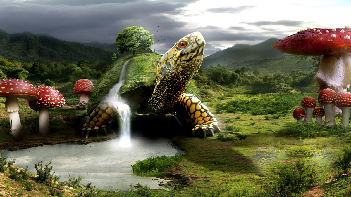 Сказочная природа