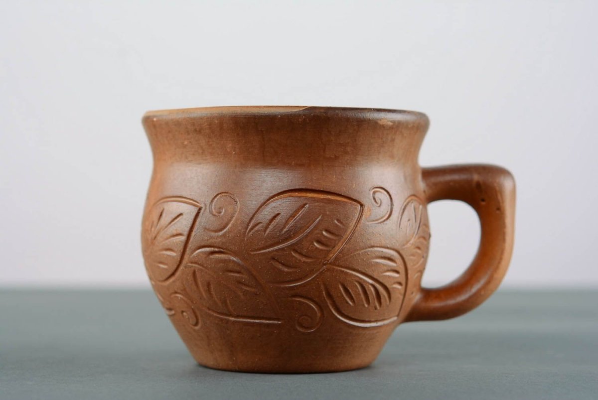 Кружки из глины