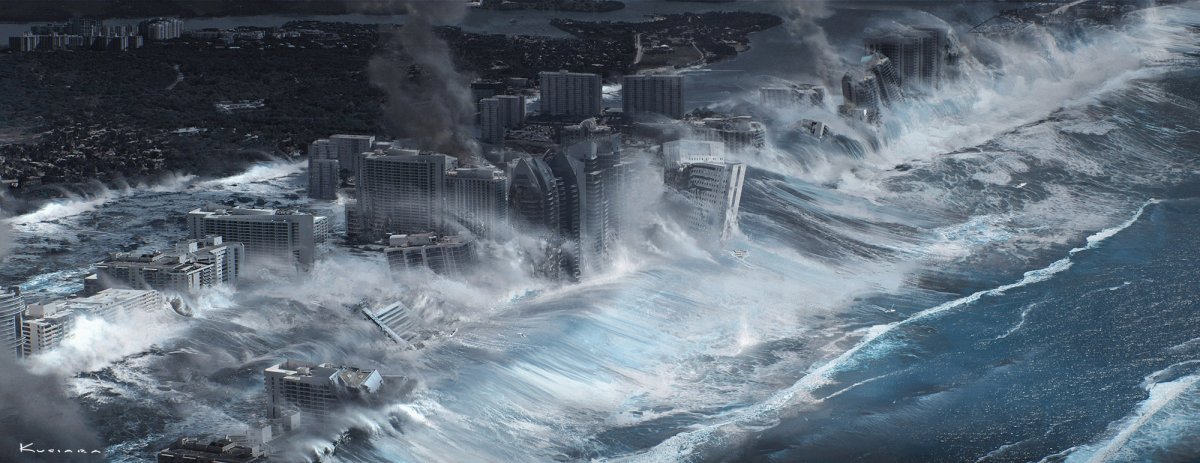 ЦУНАМИ В Нью-Йорке 2012