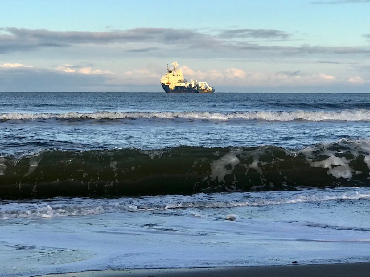 Корабли сейчас в море