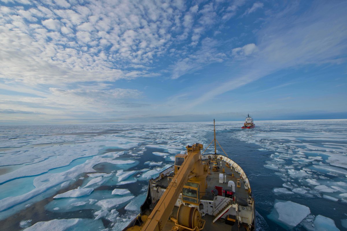 Судоходство в северном ледовитом океане