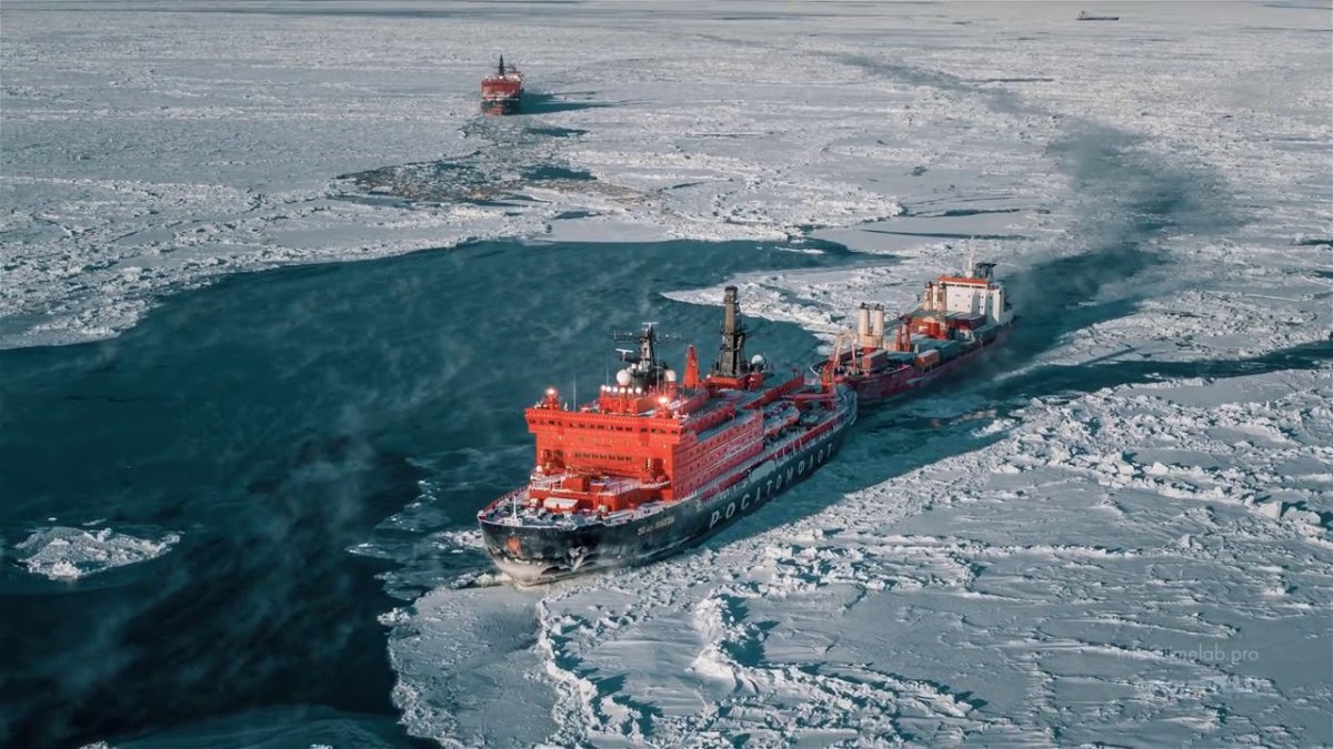 Северный морской путь атомный ледокол