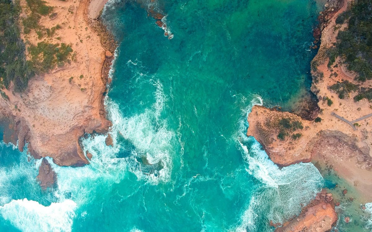 Море вид сверху