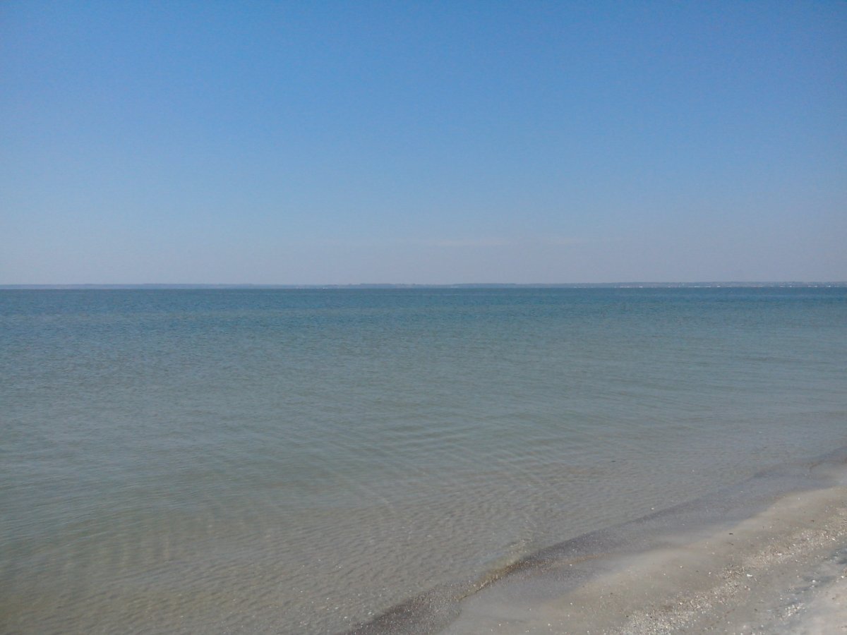 Азовское море Белосарайская коса