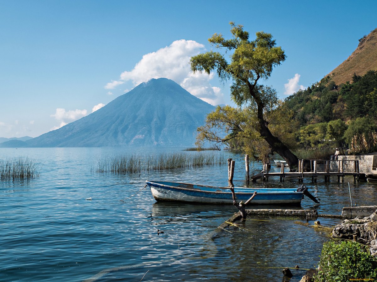 Guatemala озеро Атитлан