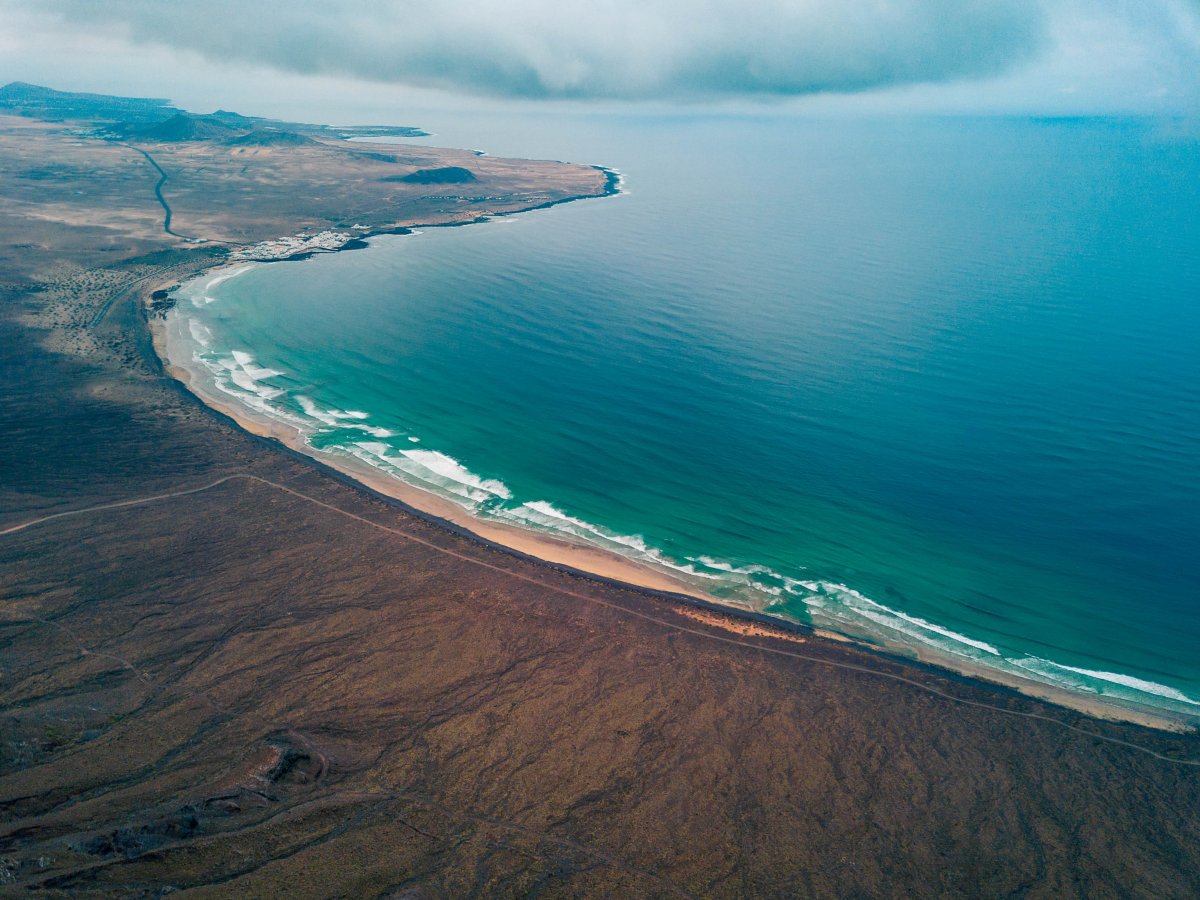 Море с высоты птичьего полета