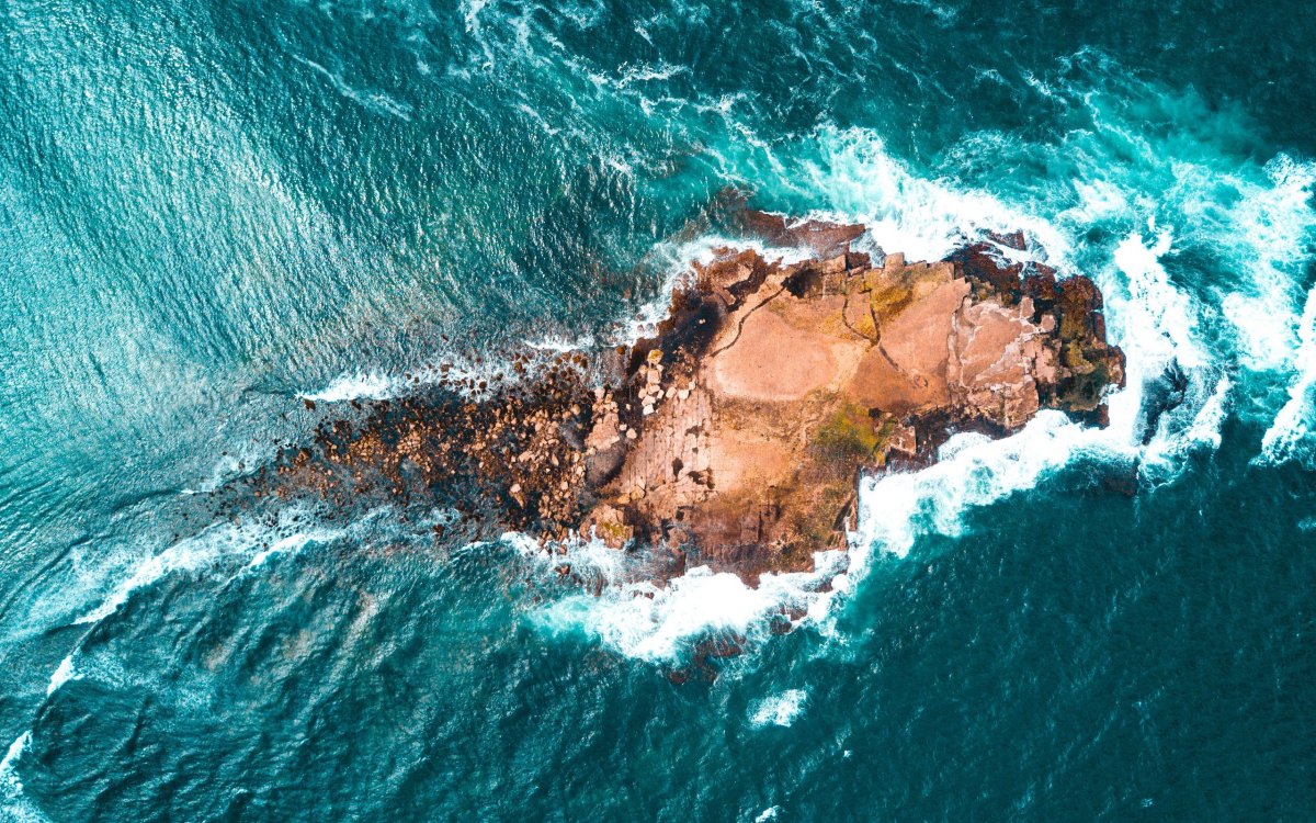 Море вид сверху