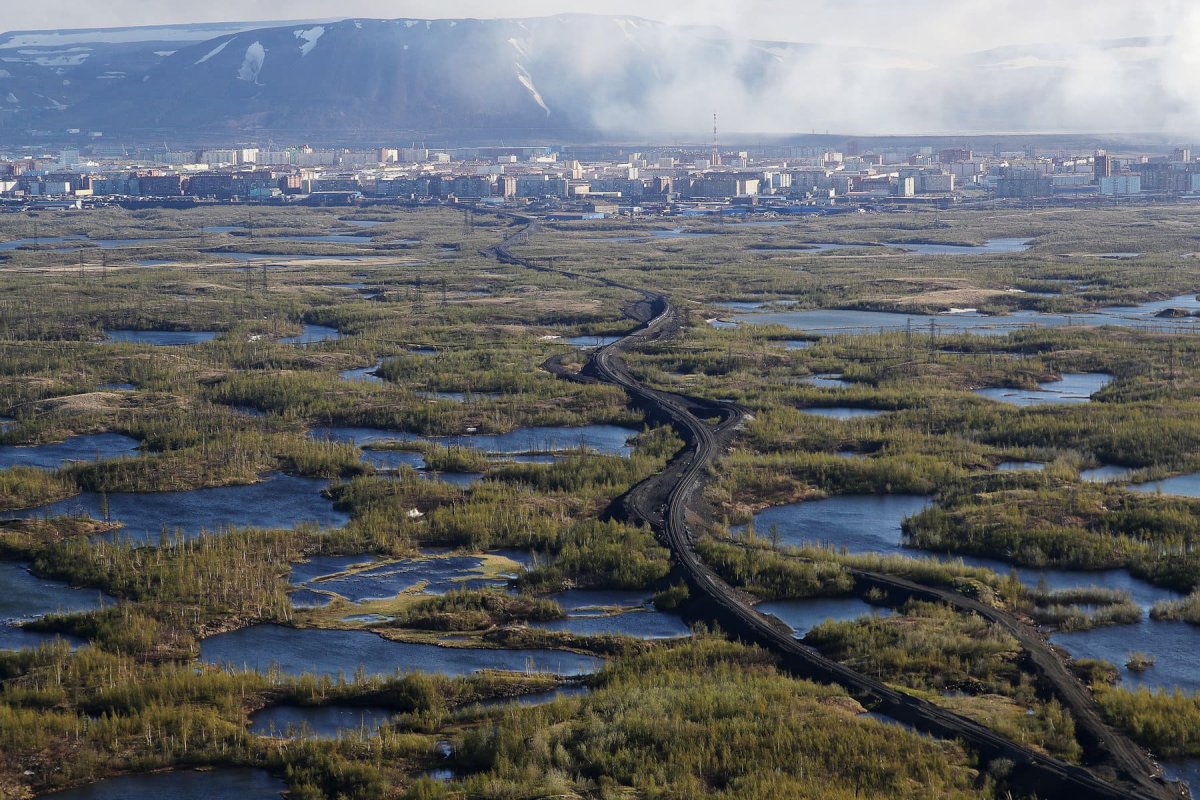 Норильск тундра