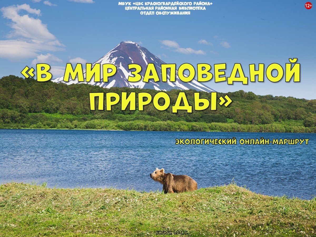Красивые афиши заповедников мира